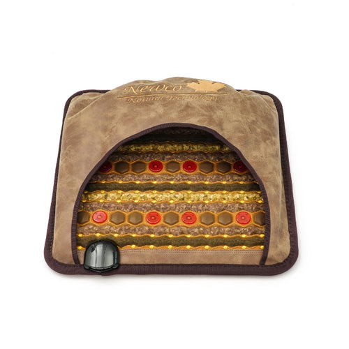 Foot Chakra Mat with Crystal Technology, Far Infrared Laser Light, Heated, PEMF, Red Light Photons, Negative Ion Generating