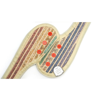 Chakra Knee, Ankle , Elbow Wrap with Crystal Technology, Far Infrared, Heated & Negative Ion Generating