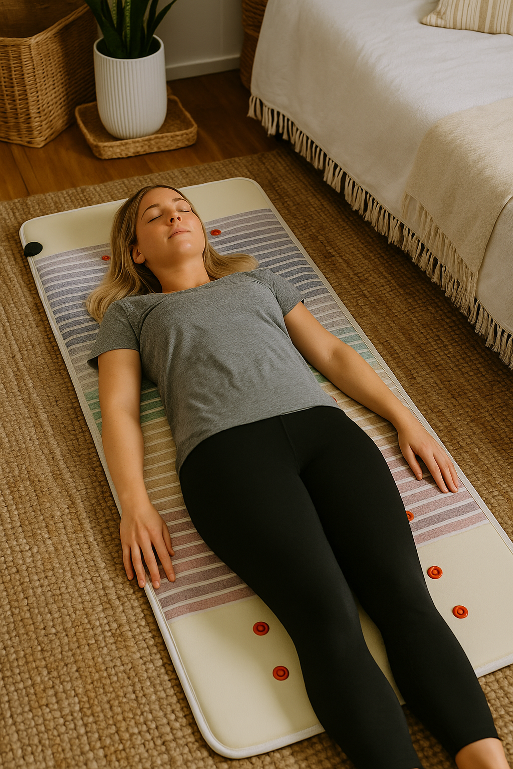 Full Body Chakra Mat with Crystal Technology