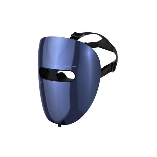 Blue Electroplated Mask with Red light & Near Infared Laser Light with 24K Gold LED Wires