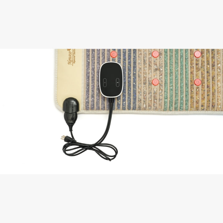 Small Chakra Mat (Travel, Children or Pets) with Crystal Technology, Far Infrared Laser Light, Heated, PEMF, Red light Photons, Negative Ion Generating & Digital Touchscreen