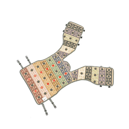 Chakra Vest with Crystal Technology, Far Infrared Laser Light, Heated, PEMF, Red light Photons, Negative Ion Generating & TouchScreen Controller