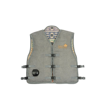 Chakra Vest with Crystal Technology, Far Infrared Laser Light, Heated, PEMF, Red light Photons, Negative Ion Generating & TouchScreen Controller