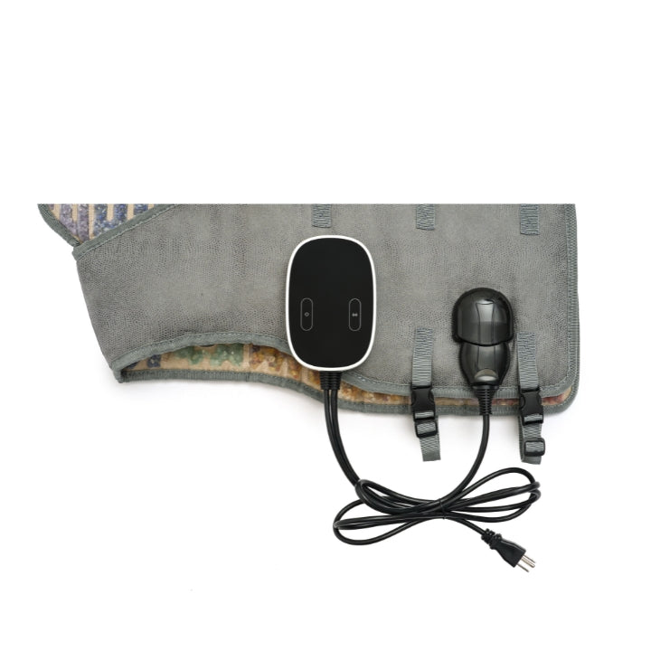 Chakra Vest with Crystal Technology, Far Infrared Laser Light, Heated, PEMF, Red light Photons, Negative Ion Generating & TouchScreen Controller