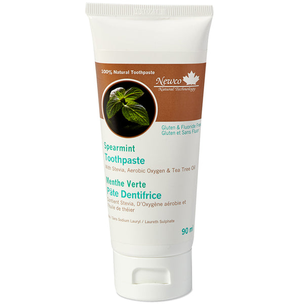 Spearmint Fluoride Free Adult Toothpaste